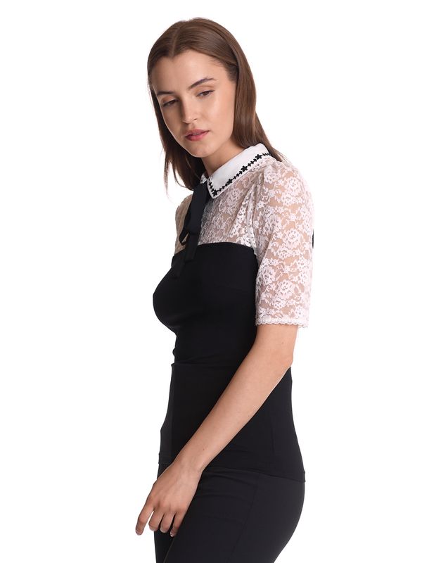 Nastrovje Potsdam Vive Maria My Melody Damen Schlupfbluse creme/schwarz Räumungsverkauf