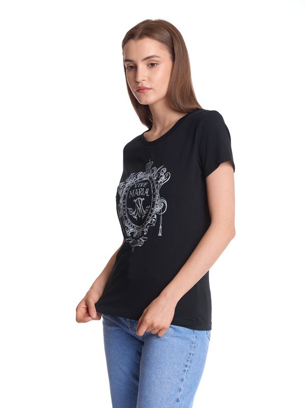 Nastrovje Potsdam Vive Maria Maria&#039;s Baroque Damen T-Shirt schwarz Super Sparpreis