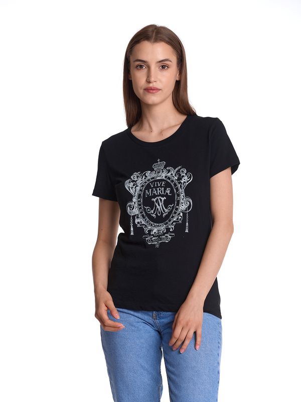 Nastrovje Potsdam Vive Maria Maria&#039;s Baroque Damen T-Shirt schwarz Super Sparpreis