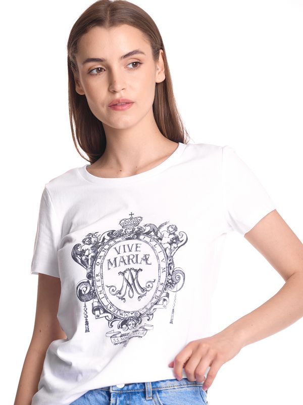 Nastrovje Potsdam Vive Maria Maria&#039;s Baroque Damen T-Shirt weiss Kostenlose Rückgabe