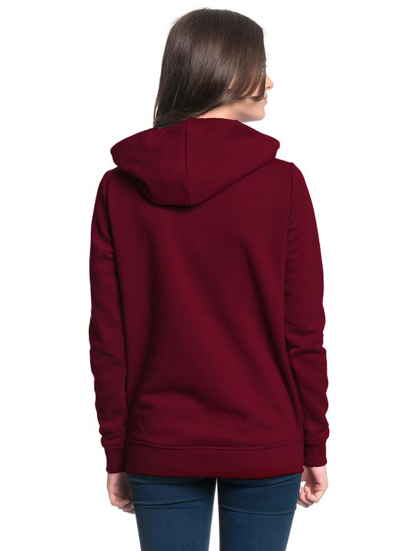 Nastrovje Potsdam Pussy Deluxe Logo Damen Schalkragenpullover rot/schwarz Kostenloser Versand international