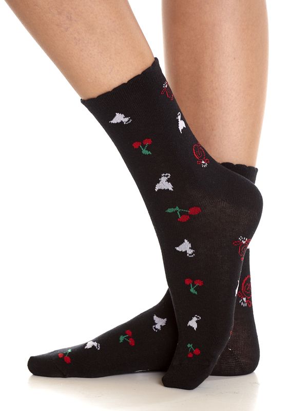 Nastrovje Potsdam Pussy Deluxe Cherry Logos & Cats 3 Pack Socks mulicolour 50% Rabatt für begrenzte Zeit