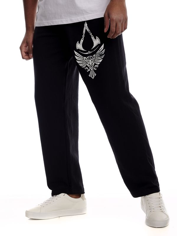 Nastrovje Potsdam Assassins Creed Valhalla Raven & Symbol Herren Jogginghose schwarz Auslauf