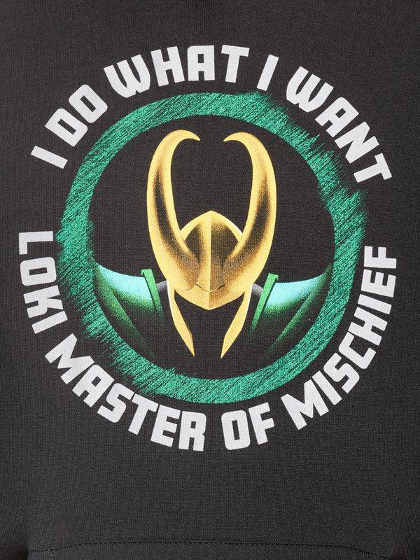 Nastrovje Potsdam Loki Master Of Mischief Herren Kapuzensweatshirt schwarz Verkauf