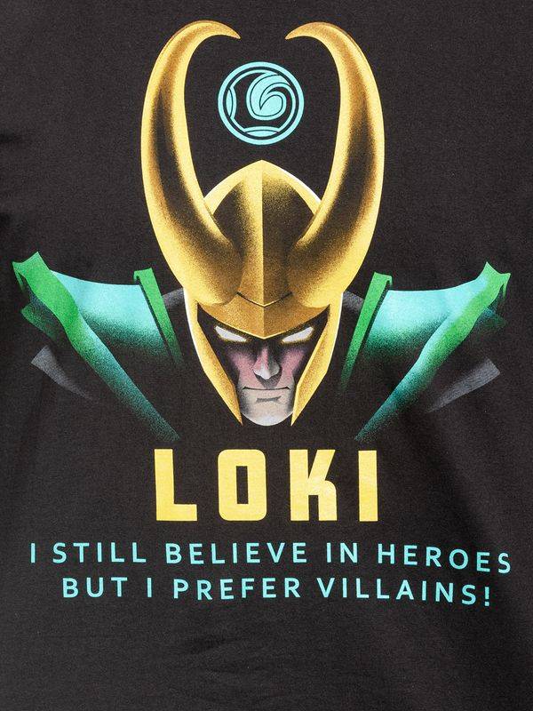 Nastrovje Potsdam Loki Villains Herren T-Shirt schwarz Angebote