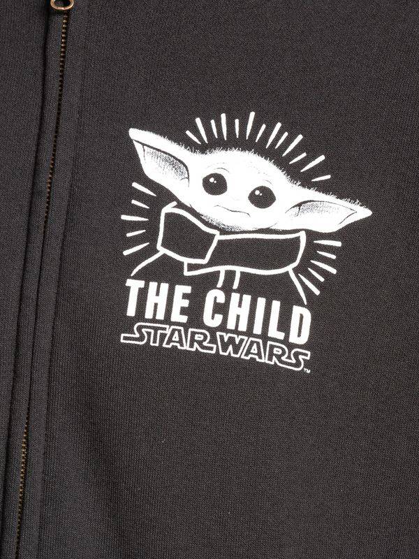 Nastrovje Potsdam The Mandalorian Baby Yoda Herren Kapuzensweatjacke schwarz Hotsell