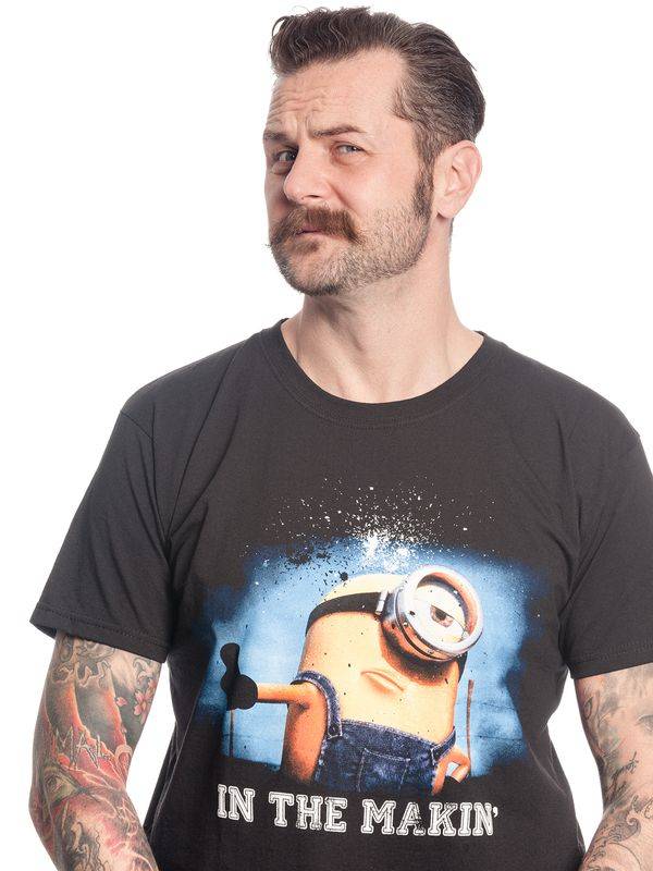 Nastrovje Potsdam Minions In The Makin&#039; Herren T-Shirt schwarz Günstiger Verkauf