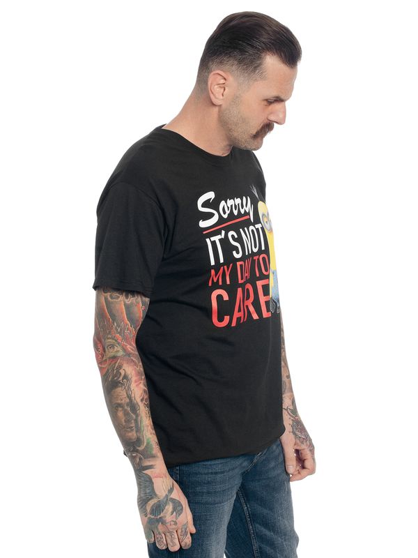 Nastrovje Potsdam Minions I Don&#039;t Care Herren T-Shirt schwarz Fabrikverkauf