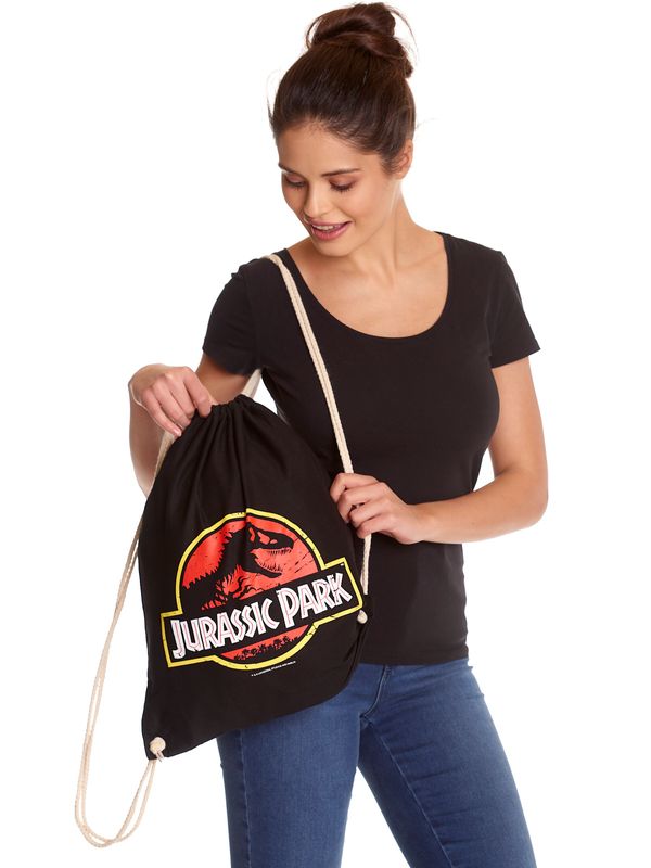 Nastrovje Potsdam Jurassic Park Logo Gymbag schwarz Meist gekauft