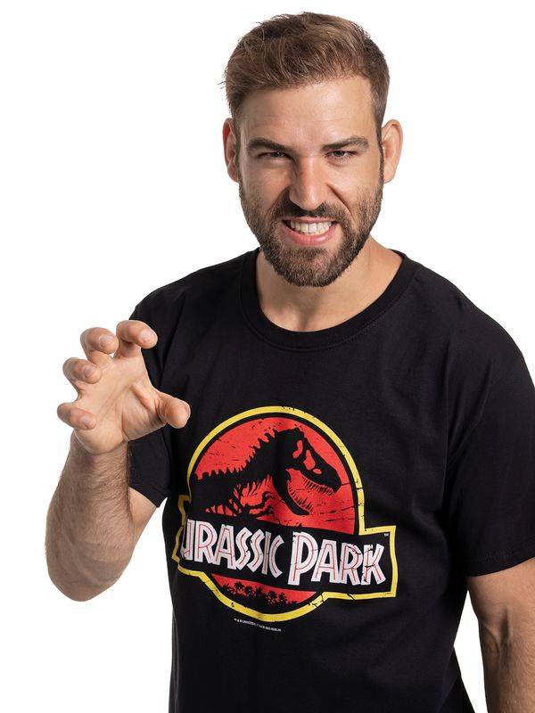 Nastrovje Potsdam Jurassic Park Classic Herren T-Shirt schwarz Blitzverkäufe