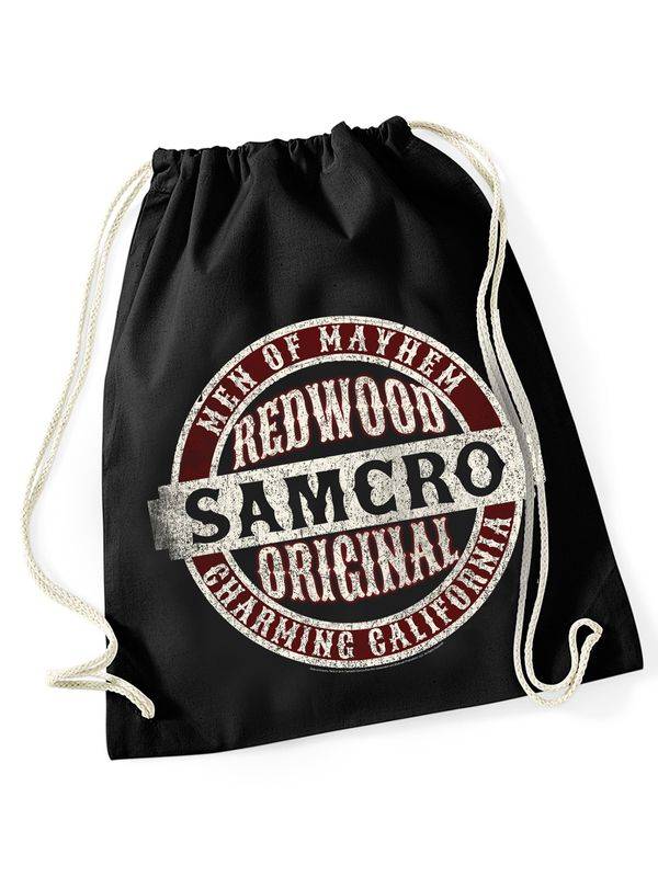 Nastrovje Potsdam Sons of Anarchy Gymbag schwarz