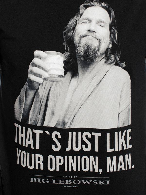 Nastrovje Potsdam The Big Lebowski Dude Herren T-Shirt schwarz Günstig kaufen