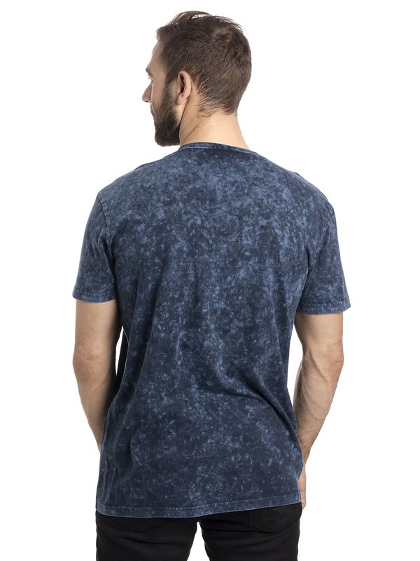 Nastrovje Potsdam Doctor Who Police Box Blueprint Batik Herren T-Shirt blau Versandkostenfrei