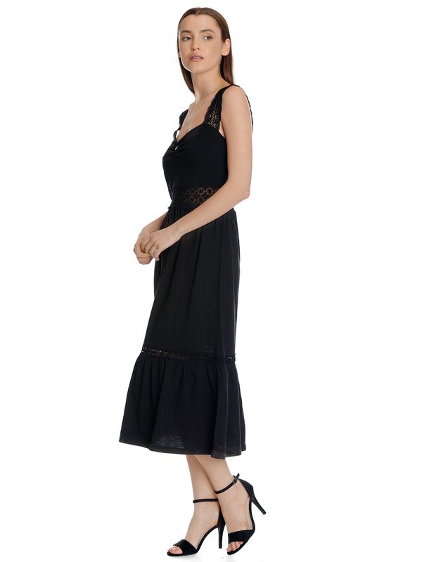 Nastrovje Potsdam Vive Maria Weekend Summer Damen Trägerkleid schwarz Vatertagsangebot