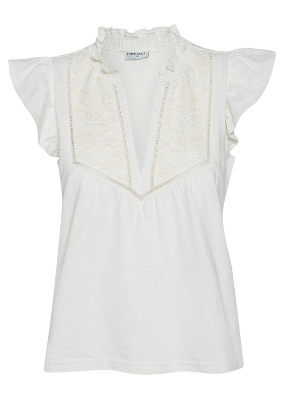 Nastrovje Potsdam Vive Maria Summer Day Damen Blusentop creme Valentinstagsangebot