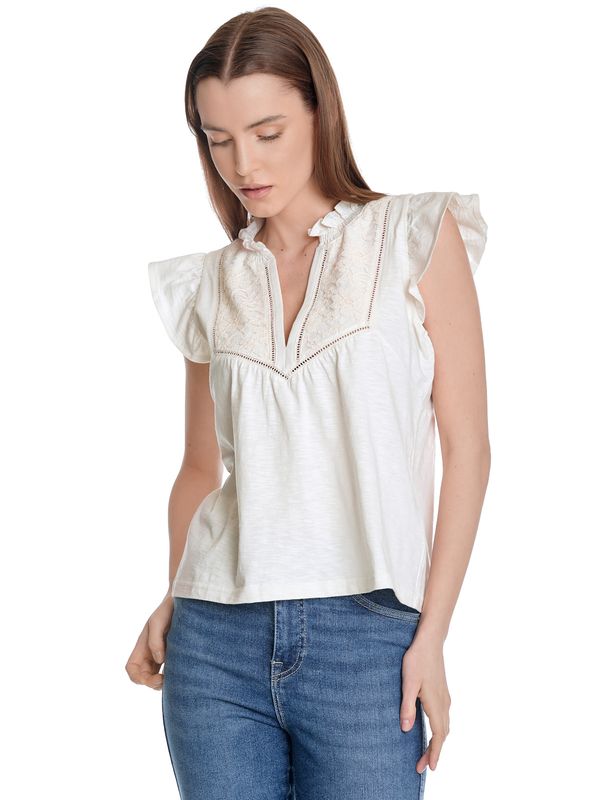 Nastrovje Potsdam Vive Maria Summer Day Damen Blusentop creme Valentinstagsangebot