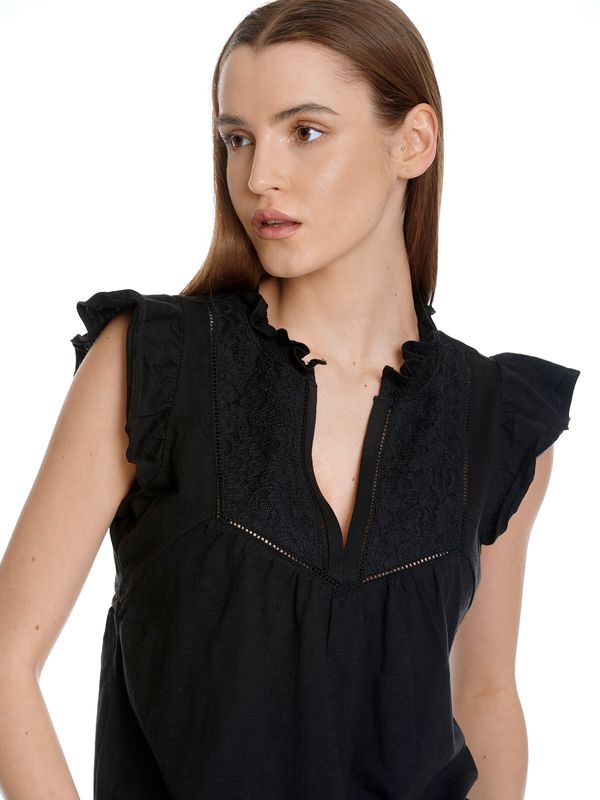 Nastrovje Potsdam Vive Maria Summer Day Damen Shirtbluse schwarz Jubiläumsangebot