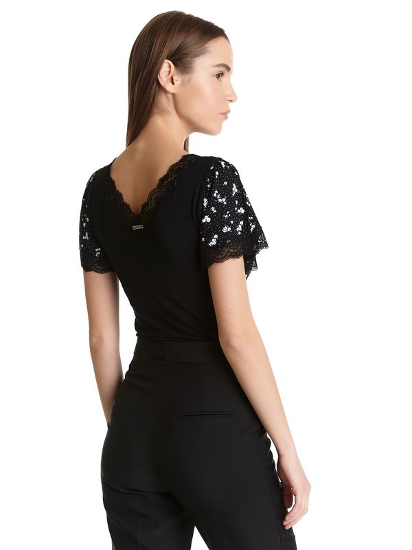 Nastrovje Potsdam Vive Maria Valérie In Paris Damen T-Shirt schwarz allover Neueste Mode