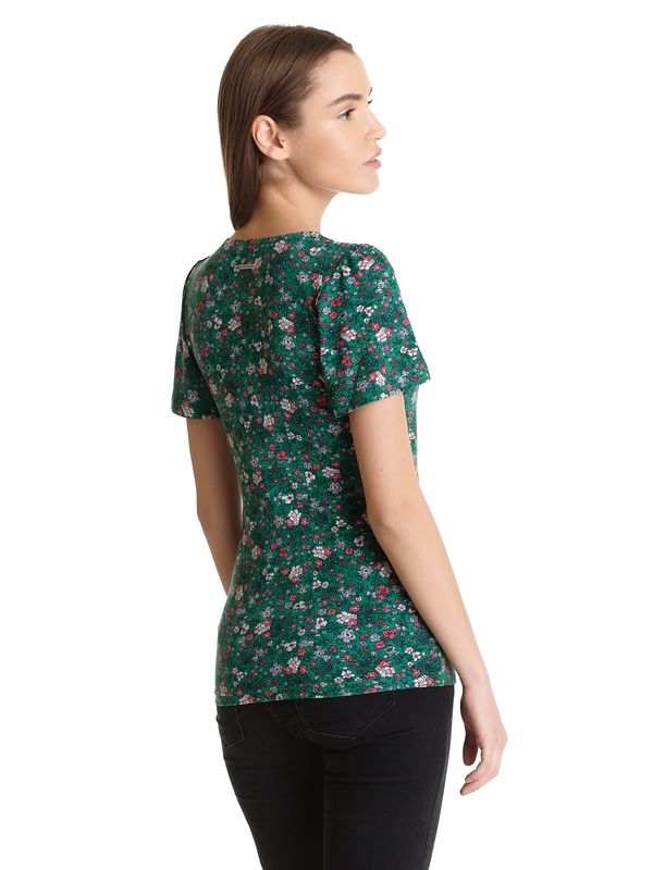 Nastrovje Potsdam Vive Maria Garden Of Eden Damen T-Shirt grün allover Räumungsverkauf
