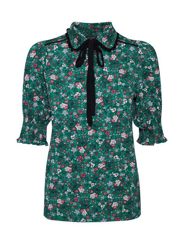 Nastrovje Potsdam Vive Maria Garden Of Eden Damen Shirtbluse grün allover Kauf eins, bekomm eins gratis