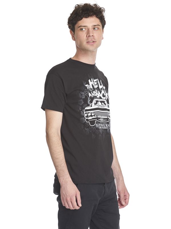Nastrovje Potsdam Supernatural To Hell Herren T-Shirt schwarz Super Sparpreis