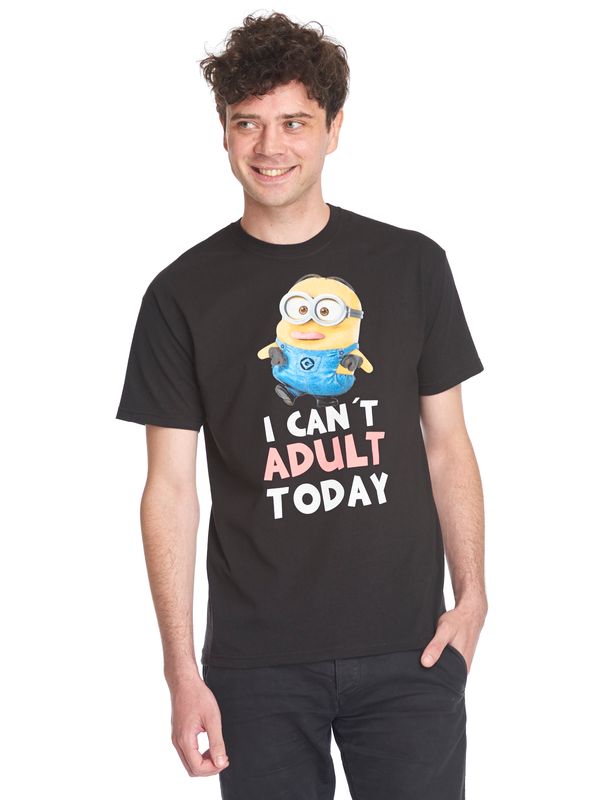 Nastrovje Potsdam Minions Adult Herren T-Shirt schwarz Wochenangebot