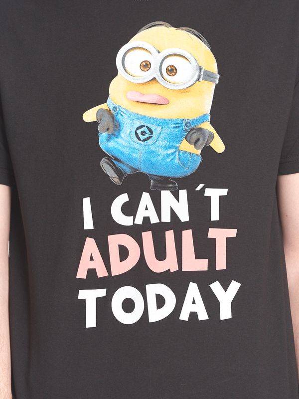 Nastrovje Potsdam Minions Adult Herren T-Shirt schwarz Wochenangebot