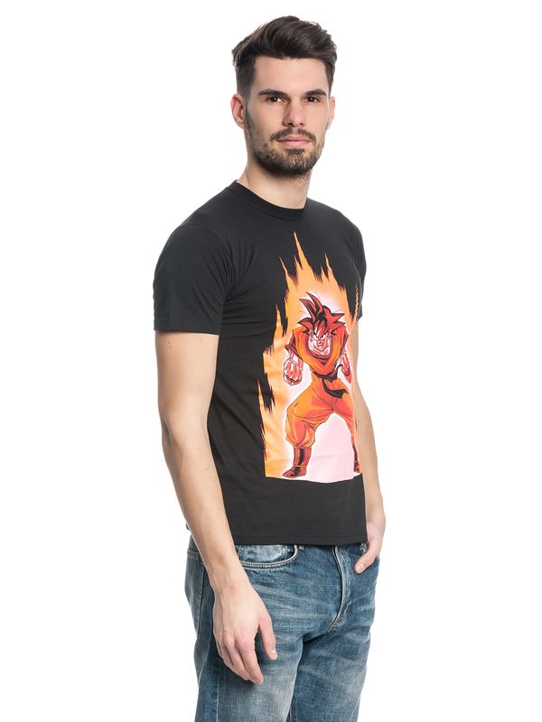 Nastrovje Potsdam Dragon Ball Z Songoku On Fire Männer T-Shirt Letzte 2 Tage