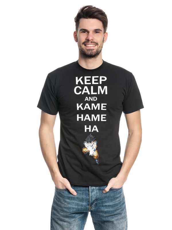 Nastrovje Potsdam Dragon Ball Z Keep Calm And Kamehameha Männer T-Shirt Zeitbegrenzte Promotion