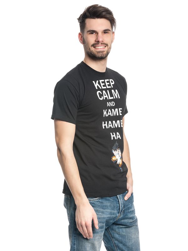 Nastrovje Potsdam Dragon Ball Z Keep Calm And Kamehameha Männer T-Shirt Zeitbegrenzte Promotion