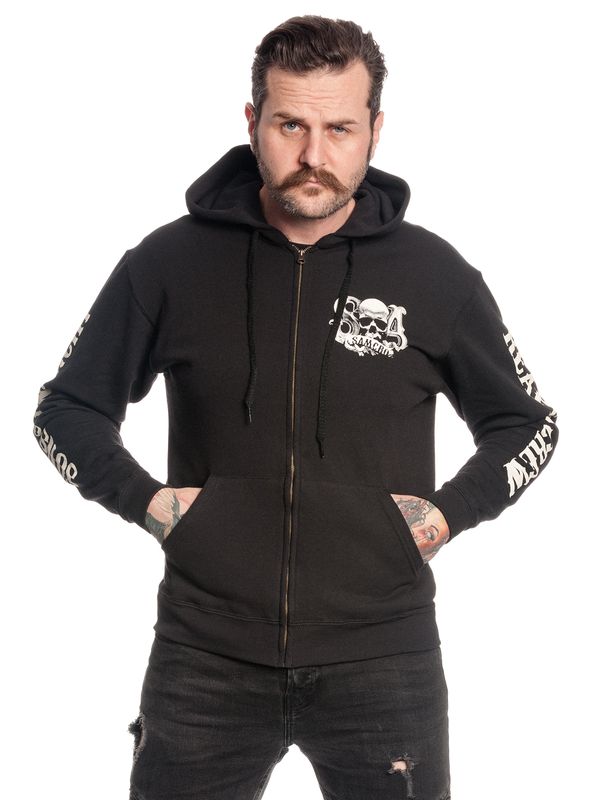 Nastrovje Potsdam Sons of Anarchy Reaper Crew Herren Kapuzensweatjacke schwarz Nur für heute