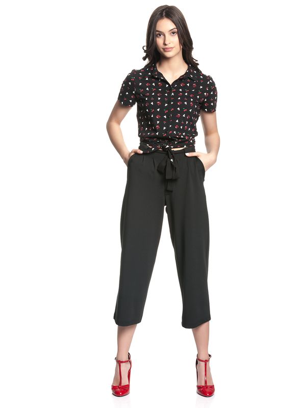Nastrovje Potsdam Pussy Deluxe Cherries Culottes Damen Culotte schwarz 50% Rabatt mit kostenlosem Versand