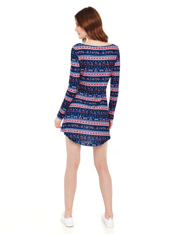 Nastrovje Potsdam Pussy Deluxe Cherry Winter Damen A-Linien-Kleid mehrfarbig Meist gekauft