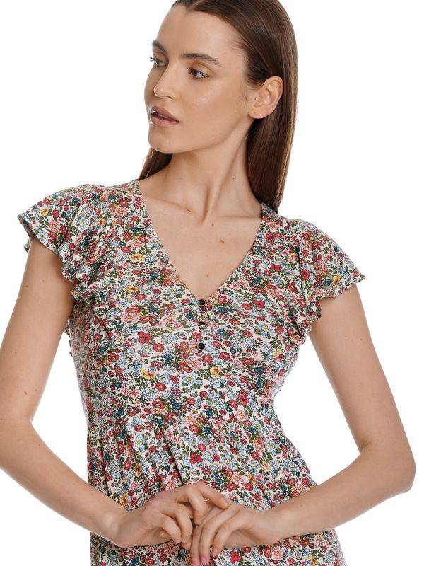 Nastrovje Potsdam Vive Maria French Girl Damen A-Linien-Kleid creme/allover Günstig kaufen
