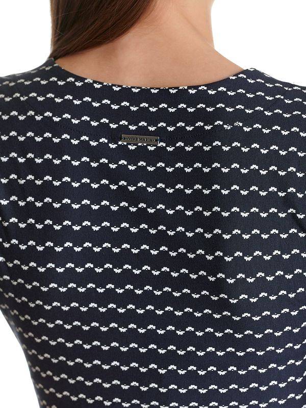 Nastrovje Potsdam Vive Maria Flower Sailor Damen T-Shirt blau allover Großer Ausverkauf
