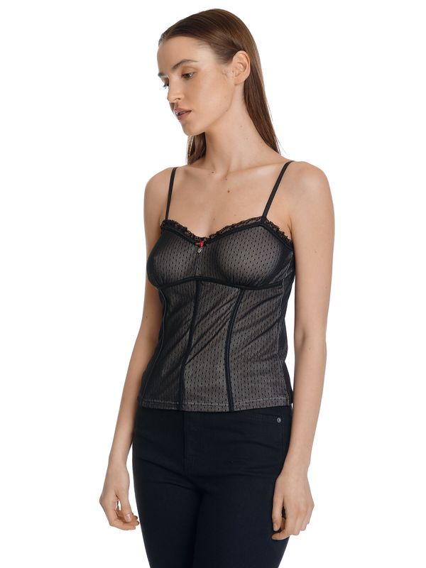 Nastrovje Potsdam Vive Maria Sweet Boudoir Damen Trägertop schwarz Black Friday