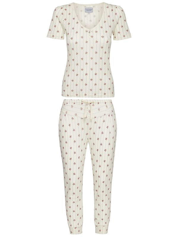 Nastrovje Potsdam Vive Maria Petite Fleur Damen Pyjama creme/allover Online Outlet