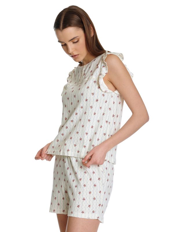 Nastrovje Potsdam Vive Maria Fleur De Nuit Damen Pyjama creme/allover Zeitlich begrenztes Angebot