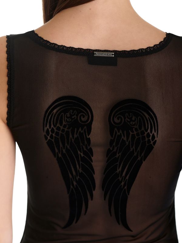 Nastrovje Potsdam Vive Maria Flying Girl Damen Wäscheset: Top mit Panty schwarz Exklusive Angebote