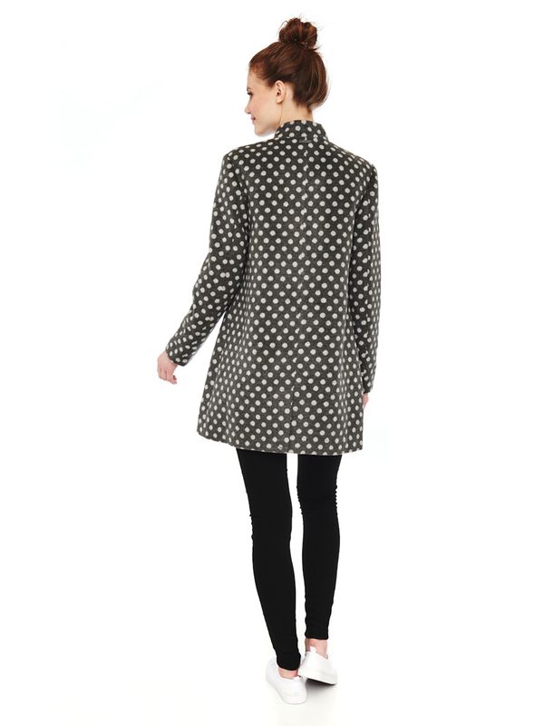 Nastrovje Potsdam Pussy Deluxe Dotties Kurzmantel Grau Räumungsverkauf