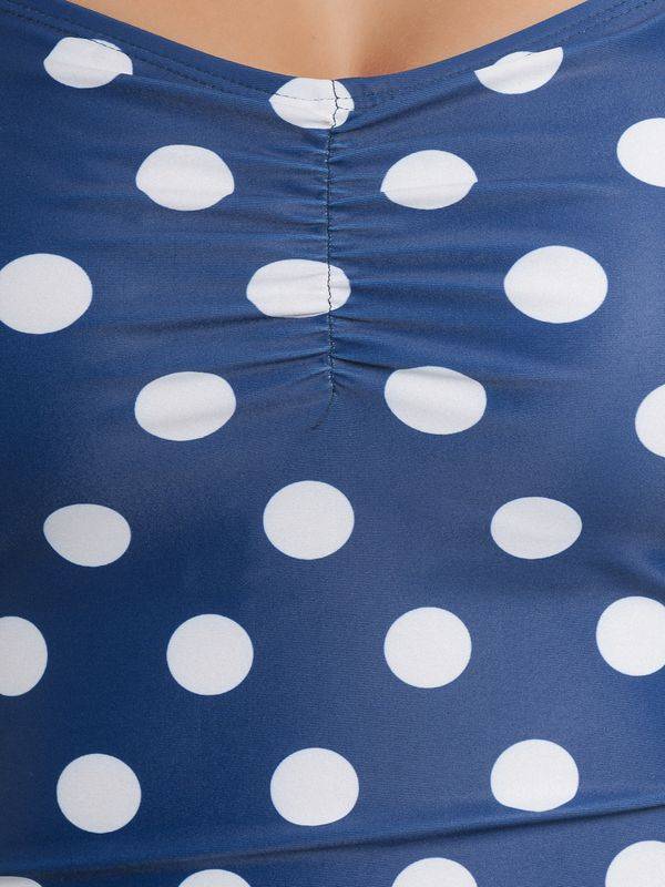 Nastrovje Potsdam Pussy Deluxe Classic Summer Damen Badeanzug blau allover Riesige Ersparnisse