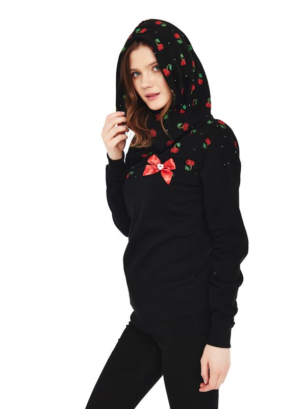 Nastrovje Potsdam Pussy Deluxe Cherry Bomb Schalkragenpullover für Damen Zeitbegrenzte Promotion