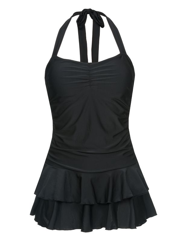 Nastrovje Potsdam Pussy Deluxe Damen Badeanzug schwarz