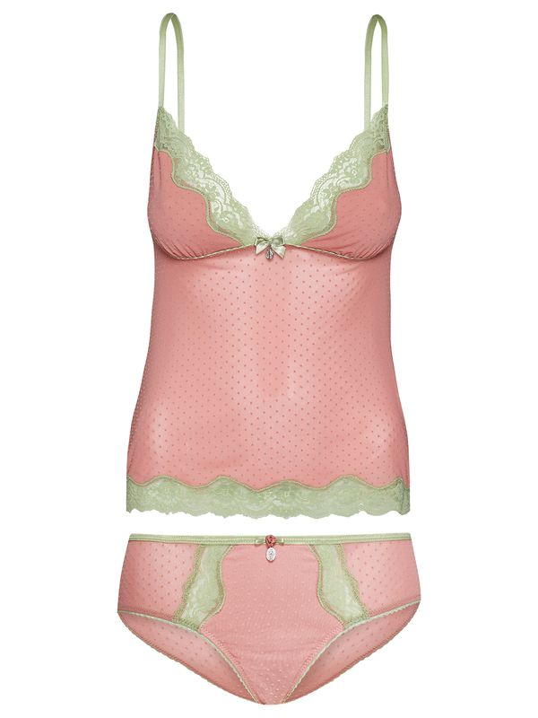Nastrovje Potsdam Vive Maria Rose & Pistache Damen Wäscheset: Top mit Panty lightpink Bis zu 55% Rabatt