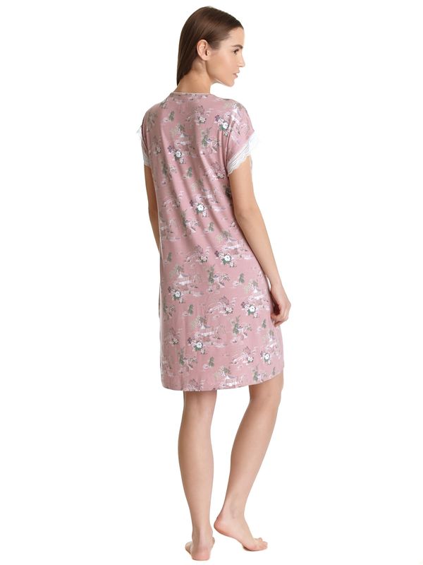 Nastrovje Potsdam Vive Maria Teahouse Rose Damen Nachthemd lightpink allover Nur noch ein Tag übrig