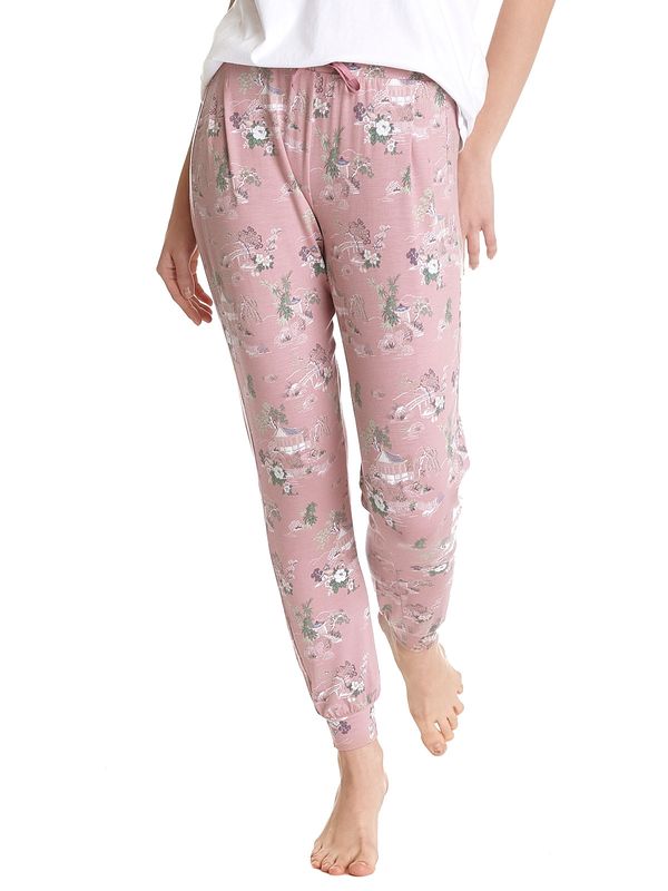 Nastrovje Potsdam Vive Maria Chinese Teahouse Damen Schlafhose lightpink allover Super Rabatt