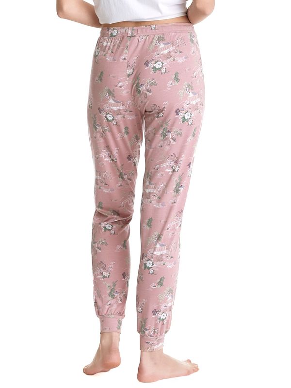 Nastrovje Potsdam Vive Maria Chinese Teahouse Damen Schlafhose lightpink allover Super Rabatt