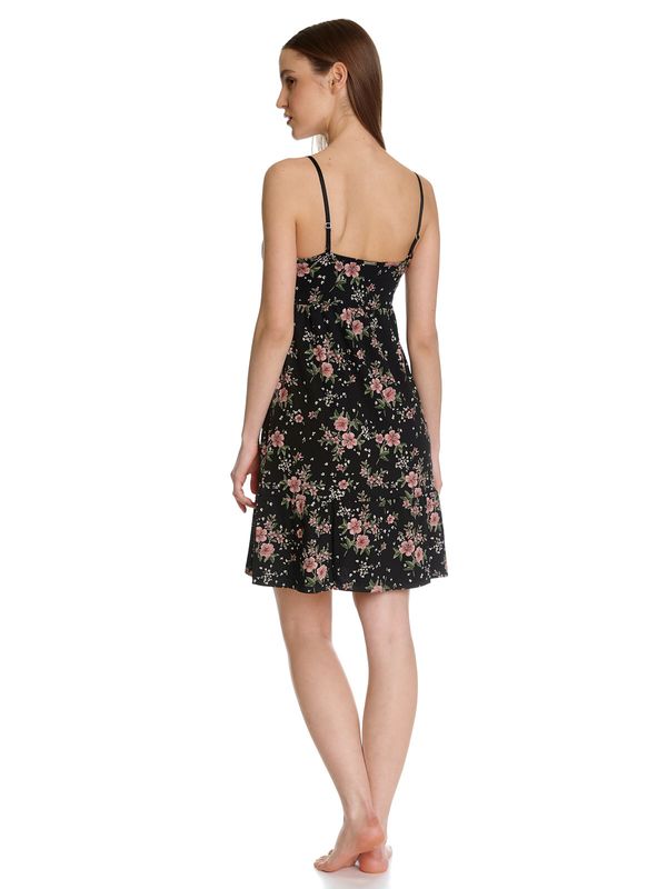 Nastrovje Potsdam Vive Maria Hibiscus Dream Damen Negligée schwarz allover Clearance-Verkauf