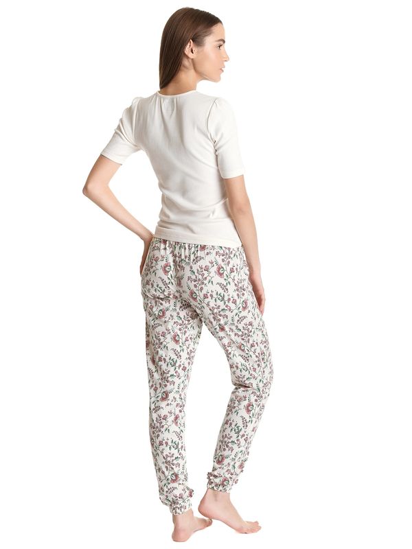 Nastrovje Potsdam Vive Maria Hidden Garden Damen Pyjama creme/allover 50% Rabatt für begrenzte Zeit