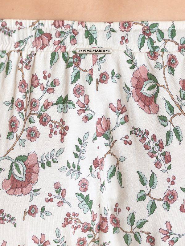 Nastrovje Potsdam Vive Maria Hidden Garden Damen Schlafhose creme/allover Rabatte dieses Monats